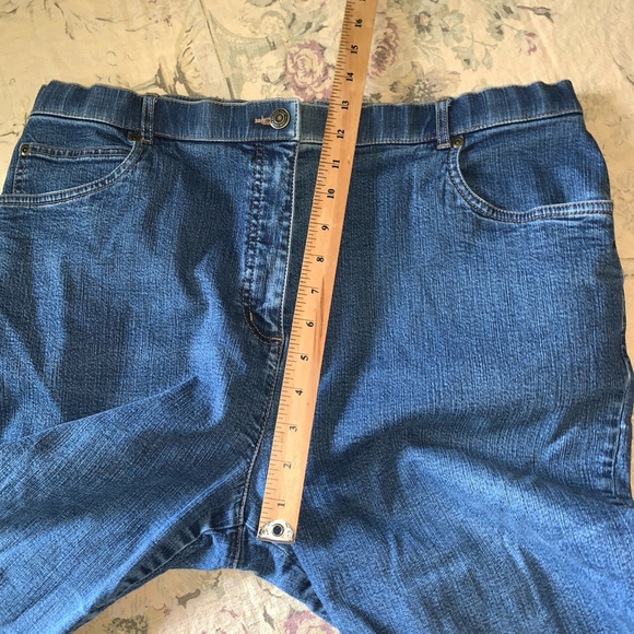 Women's Allison Daley Jeans Size 16P Blue Denim - Picture 7 of 10